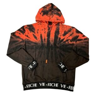 Vie + Riche Paris UFO Hoodie in Red/ MSRP $128 *NWT*/NWT